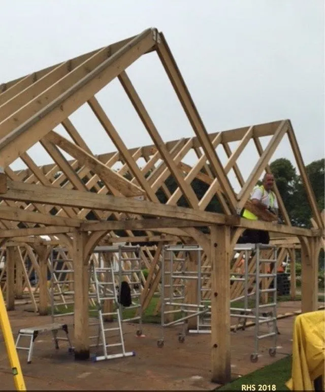 RHS barn shop build by Celtic Stage Crew