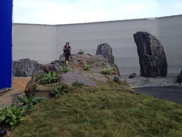 Tarzan film set by Celtic Stage Crew